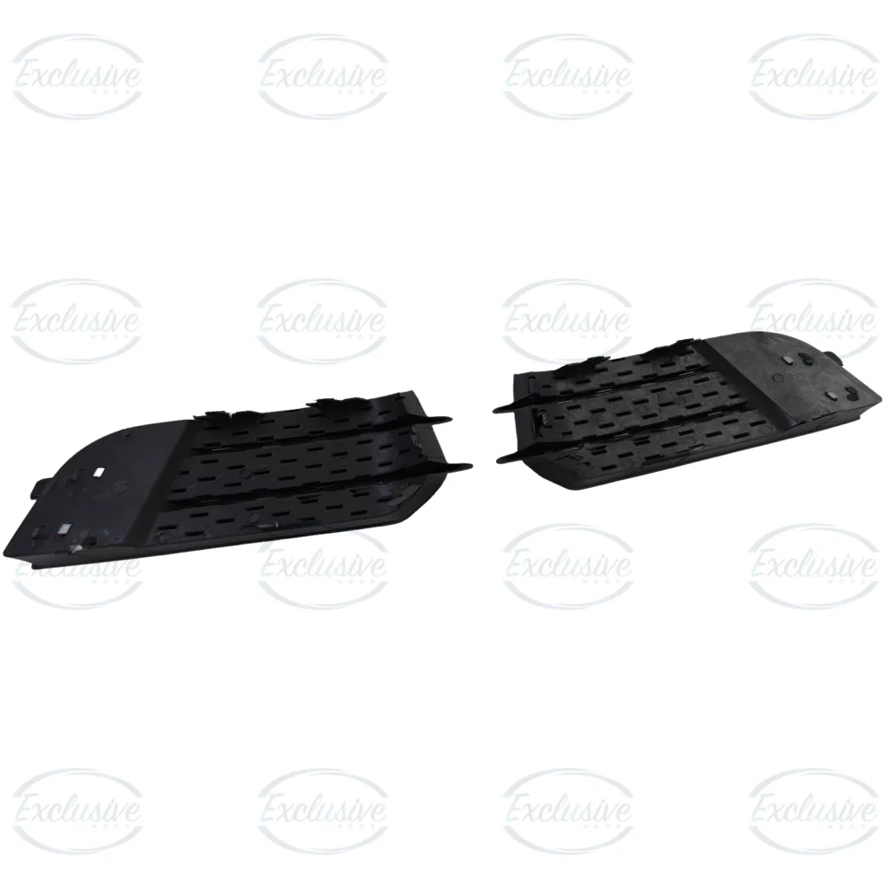 Gloss Black Honeycomb Fog Light Covers - Fits Audi A1 8X Standard (2010-2015)