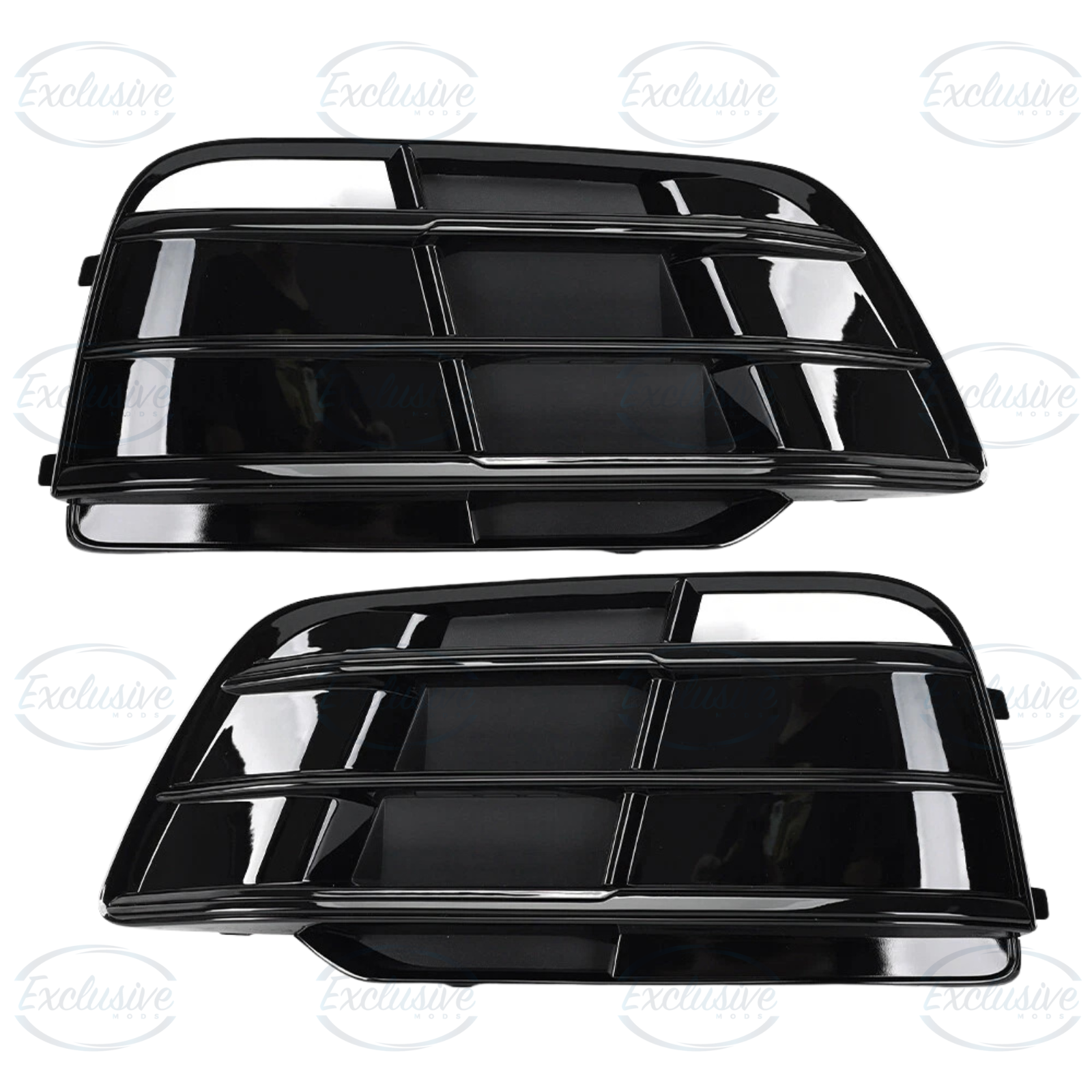Audi Q5 FY S-Line (2017-2022) ÔÇö Gloss Black Honeycomb Style Grille & Fog Lights - Image 5