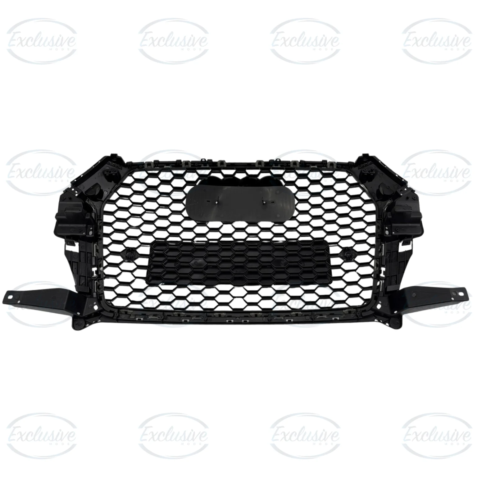 Gloss Black Honeycomb Mesh Grille - Fits Audi Q3 8U Facelift (2015-2018)
