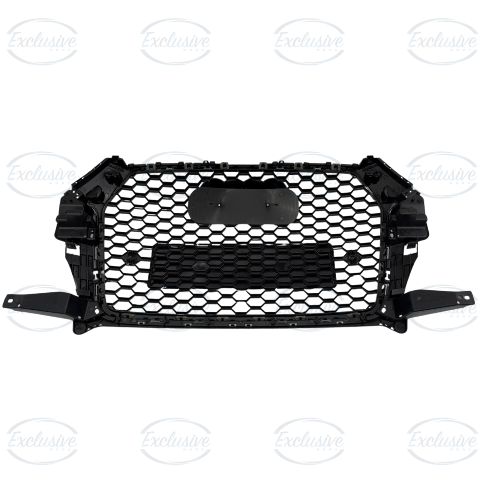 Audi Q3/SQ3 8U (2015-2018) - Gloss Black Honeycomb Mesh Grille