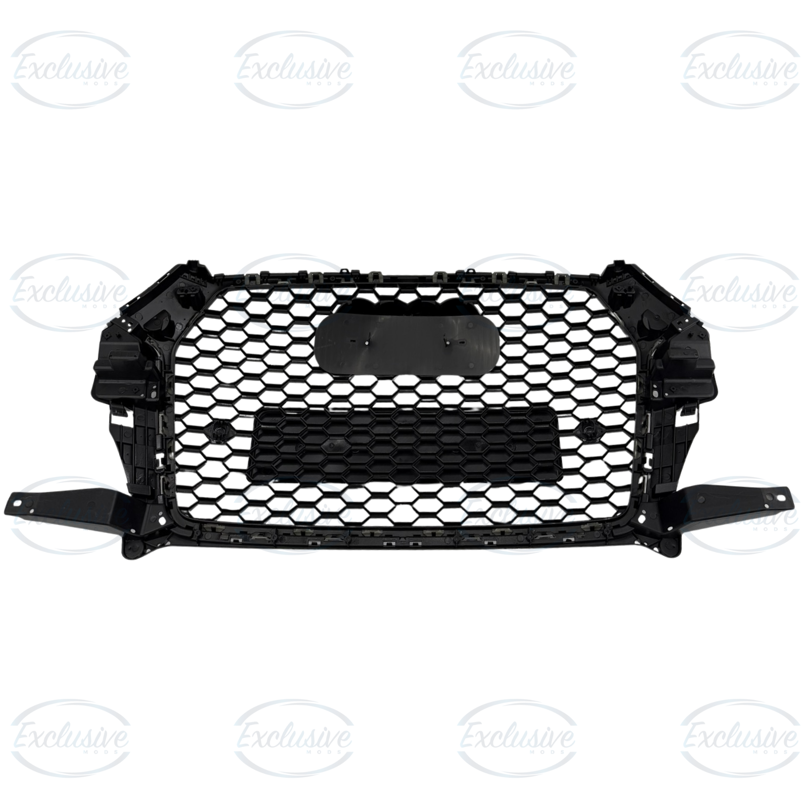 Audi Q3/SQ3 8U (2015-2018) ÔÇö Gloss Black Honeycomb Mesh Grille - Image 2