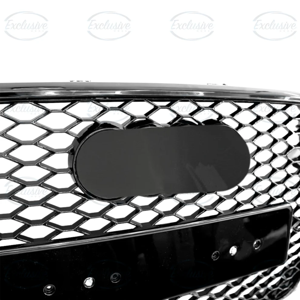 Gloss Black Honeycomb Mesh Grille - Fits Audi Q3 8U (2011-2015)