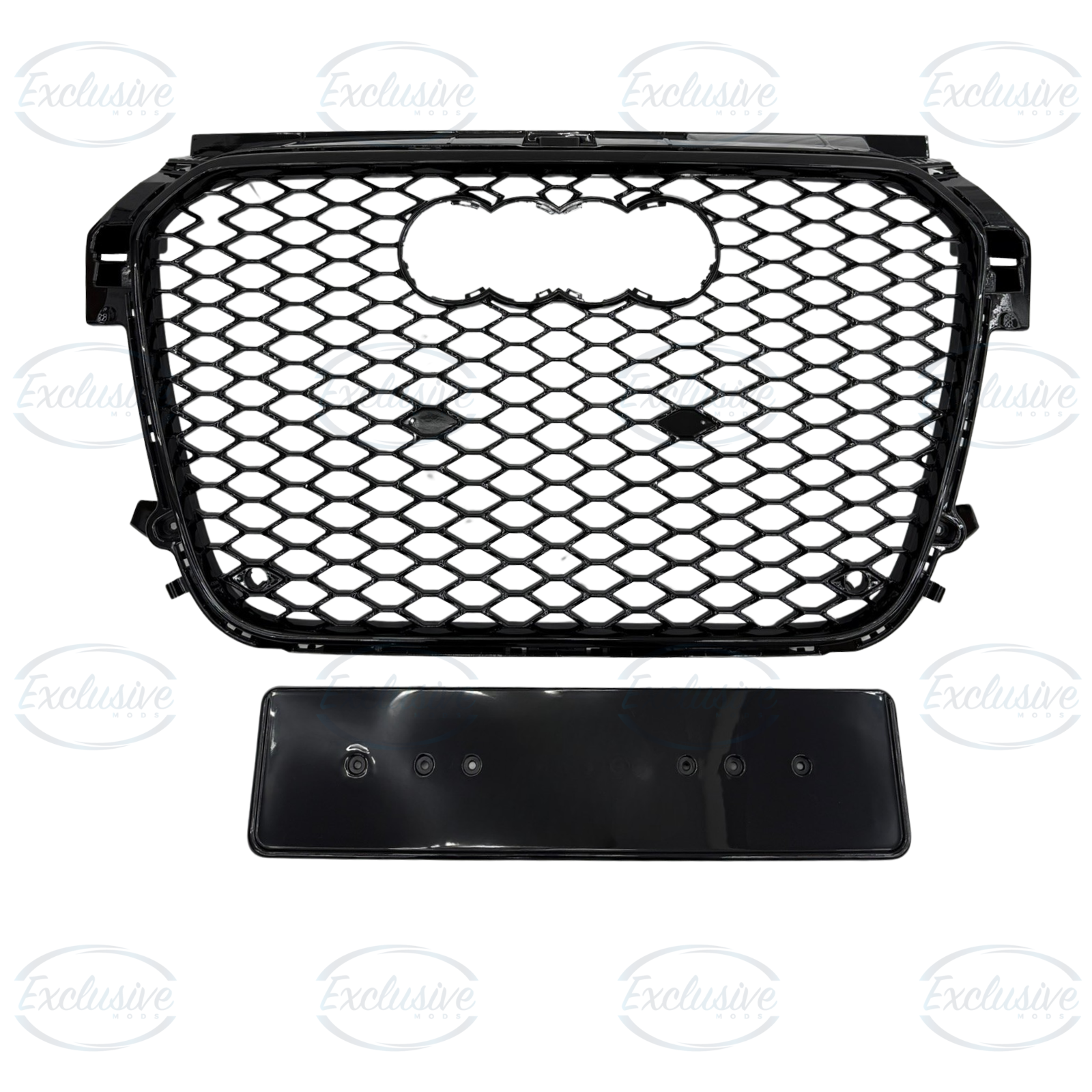 Audi A1/S1 8X (2010-2014) ÔÇö Gloss Black Honeycomb Mesh Grille - Image 2