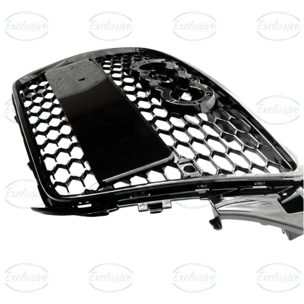 Audi A3/S3 8P (2008-2012) - Gloss Black Honeycomb Mesh Grille