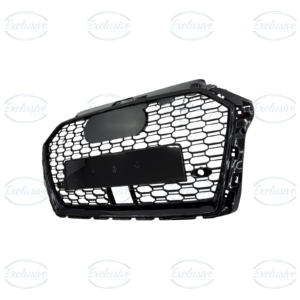 Audi A3/S3 8V (2017-2020) ÔÇö Gloss Black Honeycomb Grille with ACC Hole