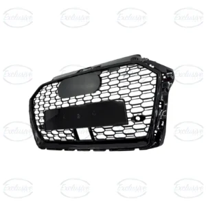 Audi A3 and S3 8V gloss black honeycomb grille with ACC hole