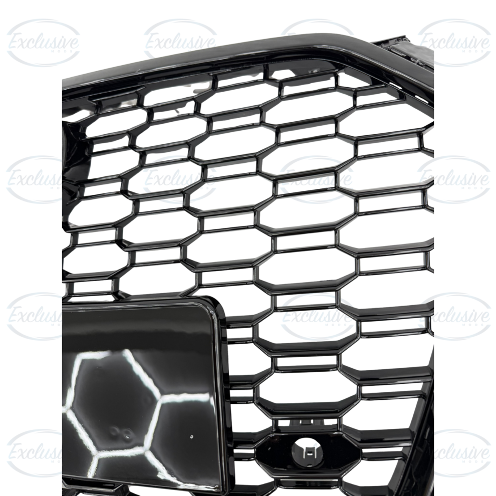 Audi A3/S3 8V (2017-2020) - Gloss Black Honeycomb Grille with ACC Hole