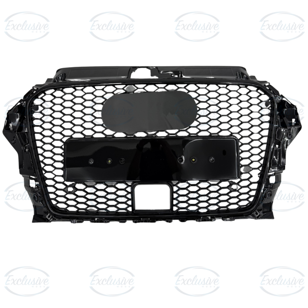 Audi A3/S3 8V (2013-2016) - Gloss Black Honeycomb ACC Mesh Grille
