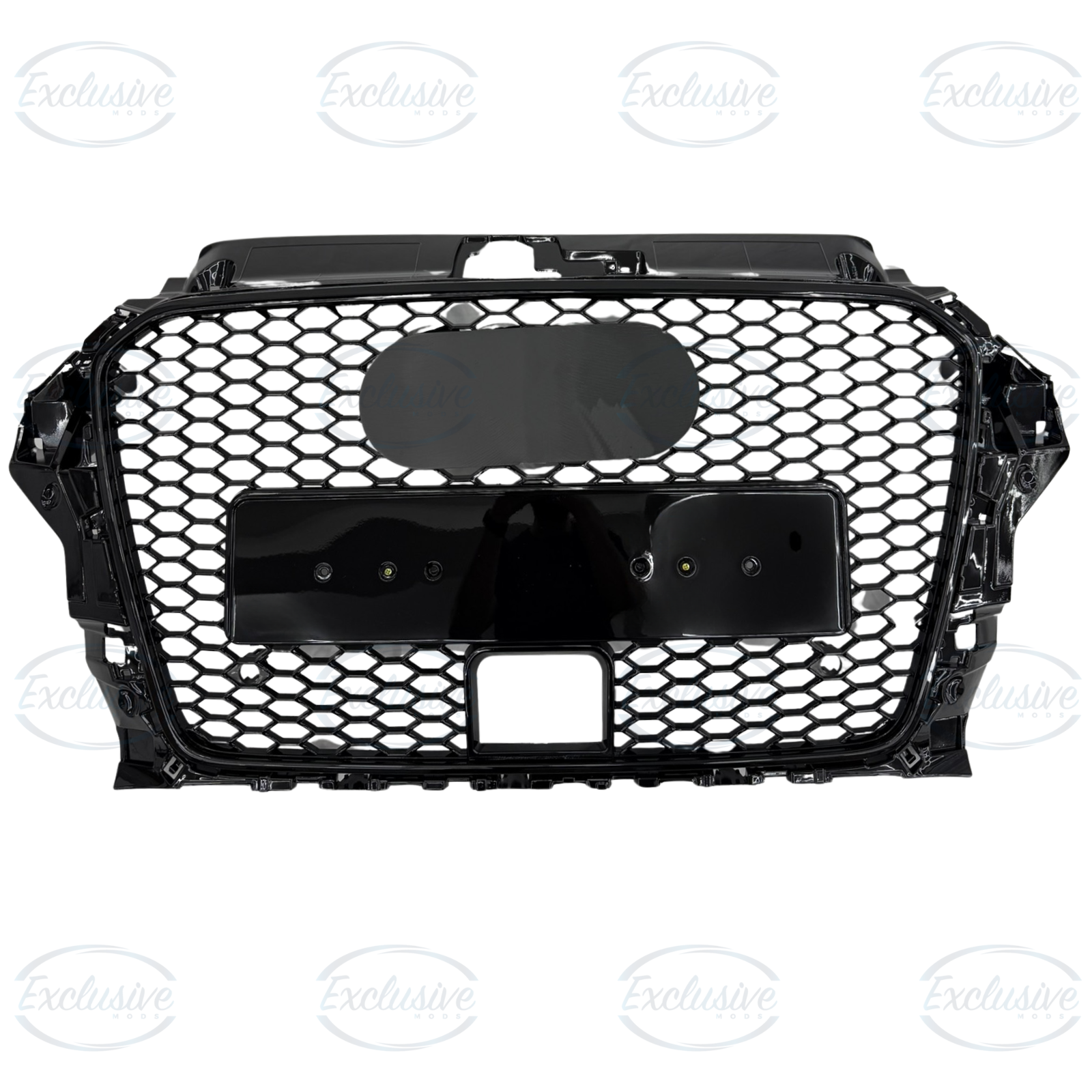 Audi A3/S3 8V (2013-2016) ÔÇö Gloss Black Honeycomb ACC Mesh Grille - Image 2