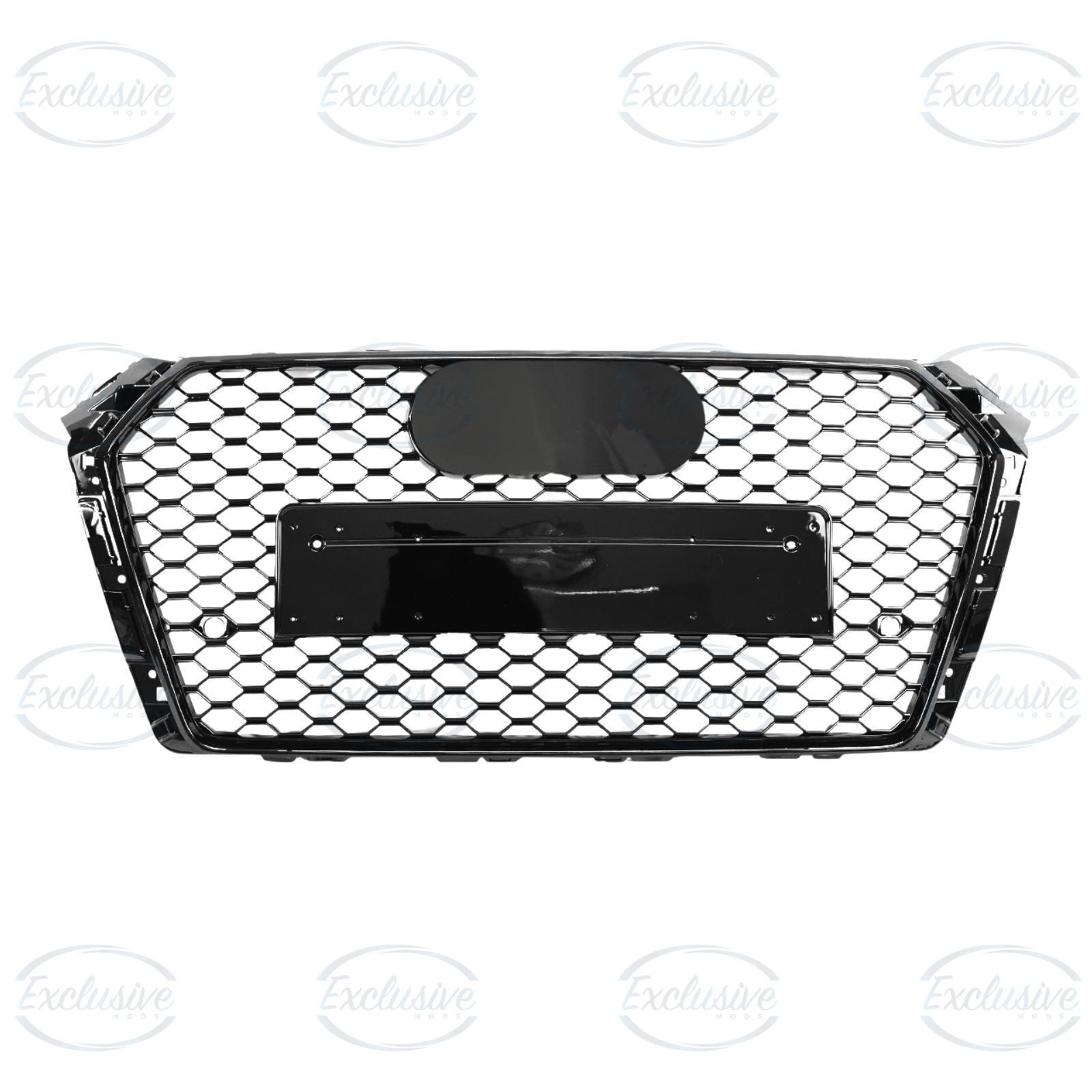 Audi A4/S4 B9 (2016-2019) ÔÇö Gloss Black Honeycomb RS4 Style Grille - Image 2
