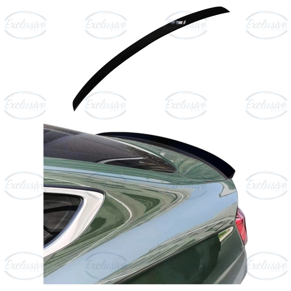 Audi A5 B9 8W F5 Sportback (2017+) - Gloss Black Rear Boot Trunk Spoiler Lip