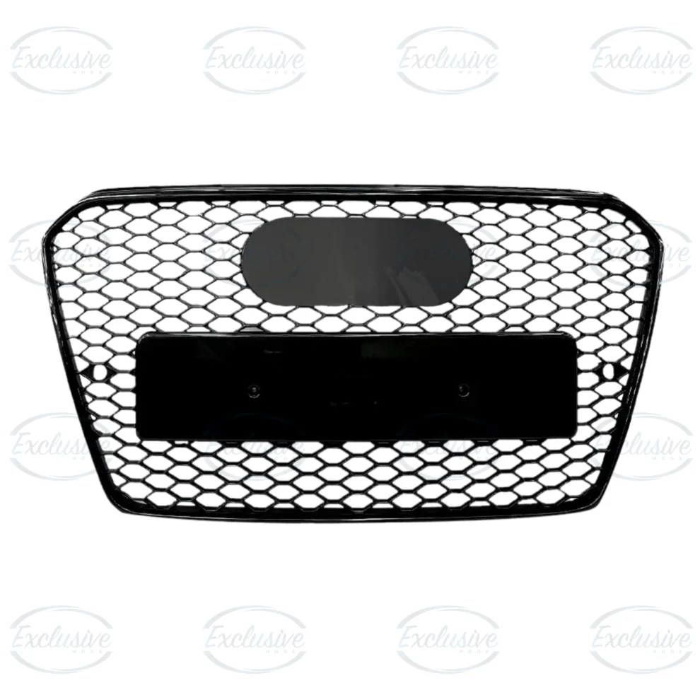 Gloss Black Honeycomb Mesh Grille - Fits Audi A5/S5 B8.5 Facelift (2012-2016)