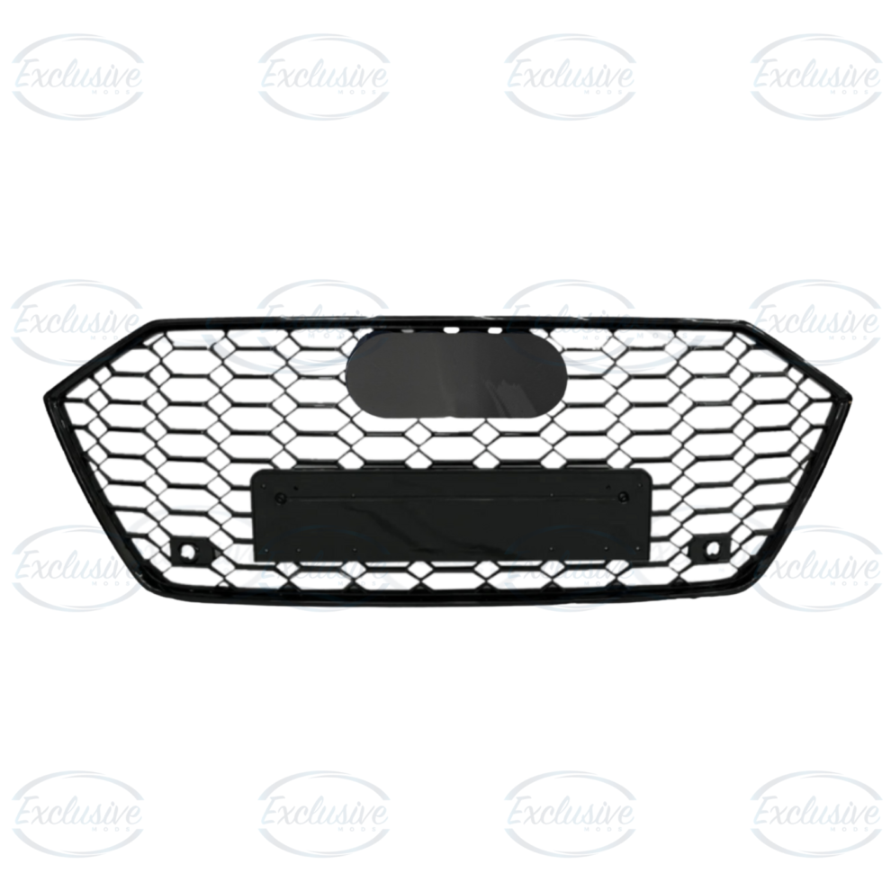 Audi A7/S7 C8 (2018-2022) - Gloss Black Honeycomb Mesh Grille