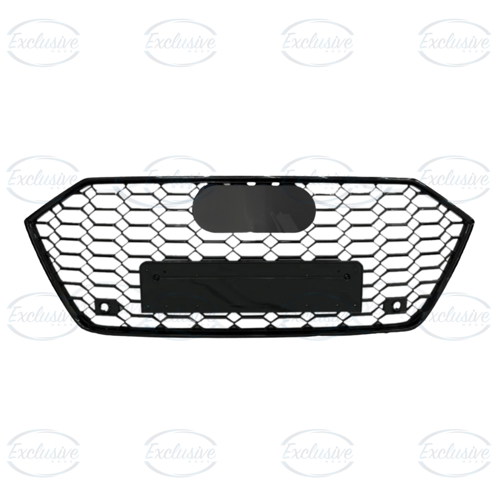 Audi A7/S7 C8 (2018-2022) ÔÇö Gloss Black Honeycomb Mesh Grille - Image 2