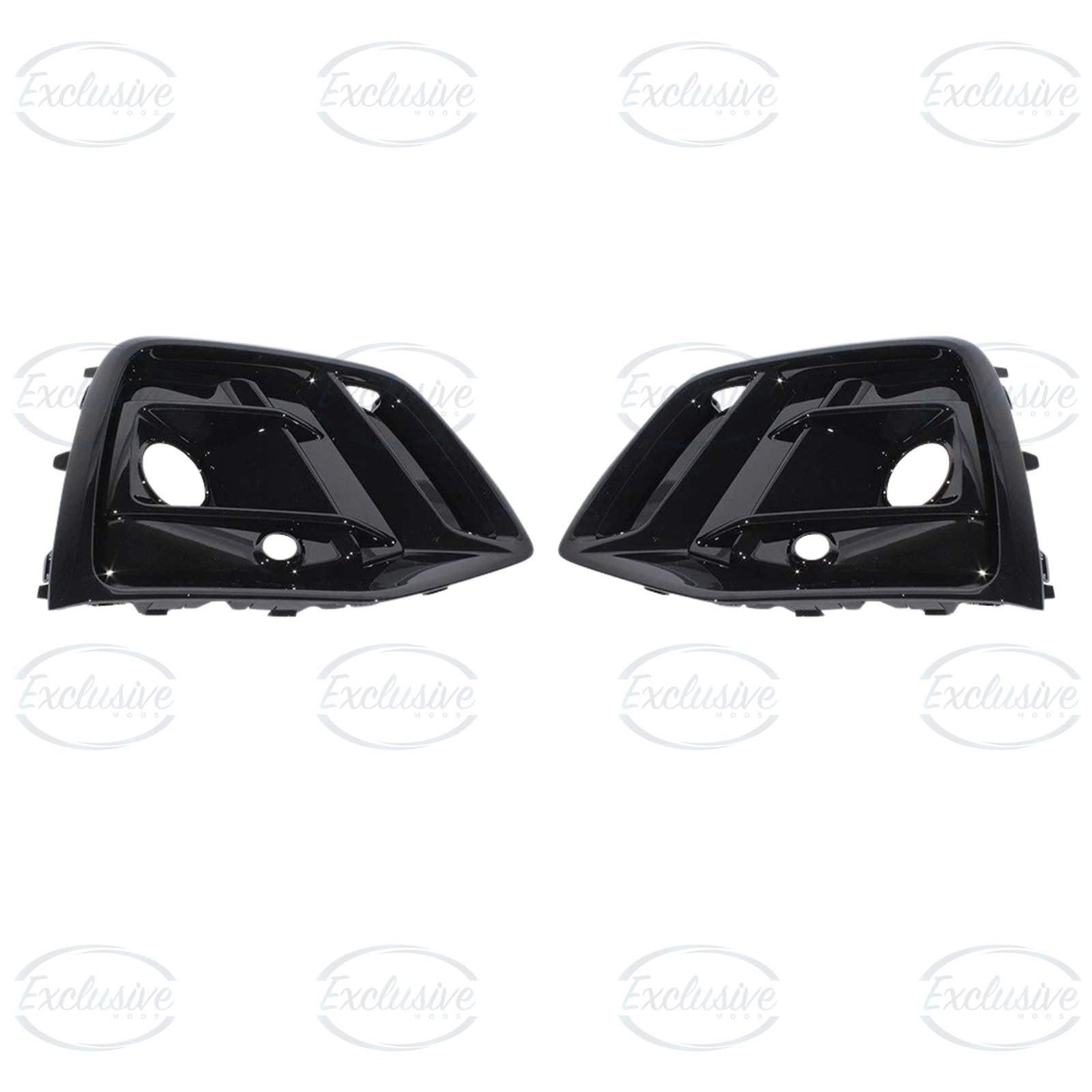 Audi Q5 FY S-Line (2021+) ÔÇö Gloss Black Original Style Grille & Fog Lights - Image 5