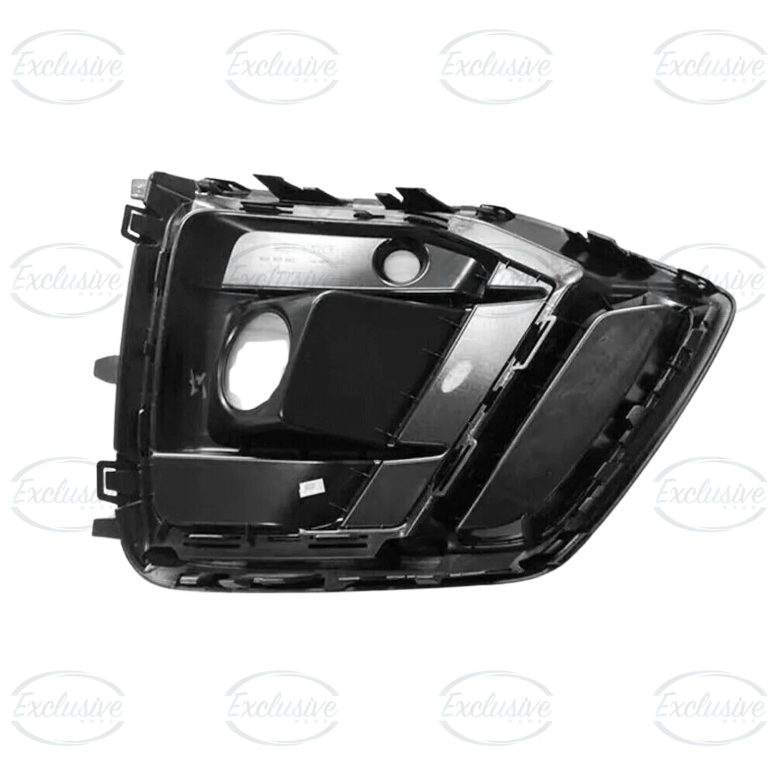 Gloss Black RSQ5 Style Fog Light Covers - Fits Audi Q5 FY Facelift S-Line (2020-2024)
