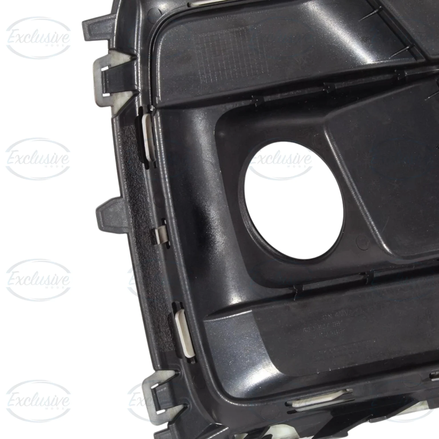 Gloss Black RSQ5 Style Fog Light Covers - Fits Audi Q5 FY Facelift S-Line (2020-2024)