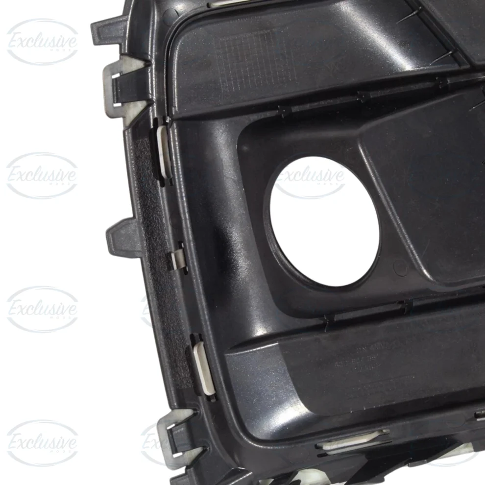 Gloss Black RSQ5 Style Fog Light Covers - Fits Audi Q5 FY Facelift S-Line (2020-2024)