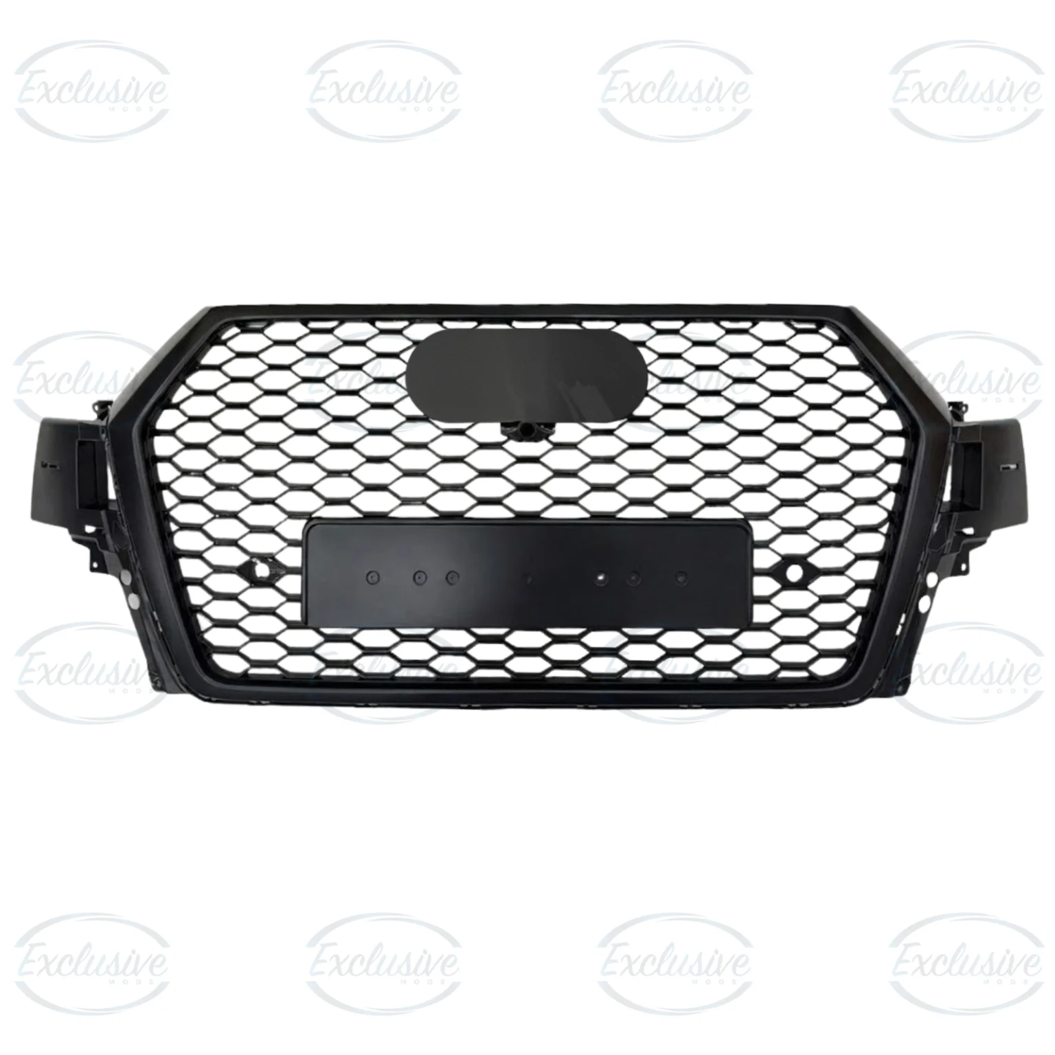 Gloss Black Honeycomb Mesh Grille - Fits Audi Q7/SQ7 4M (2016-2019)