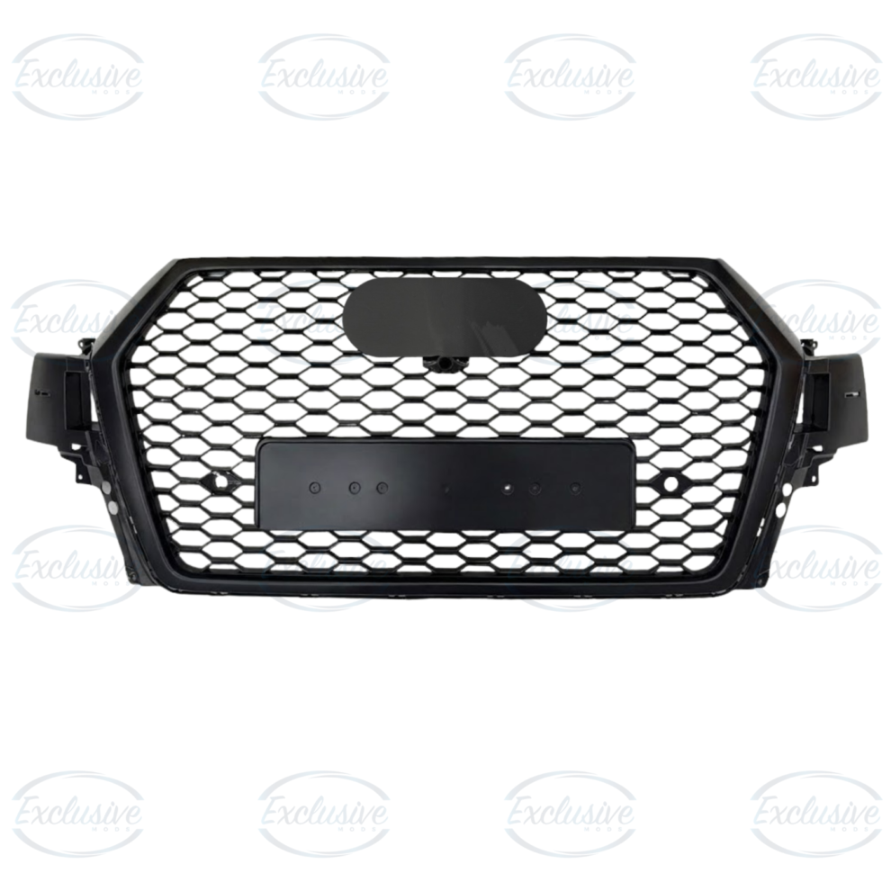 Audi Q7/SQ7 4M (2016-2019) - Gloss Black Honeycomb Mesh Grille