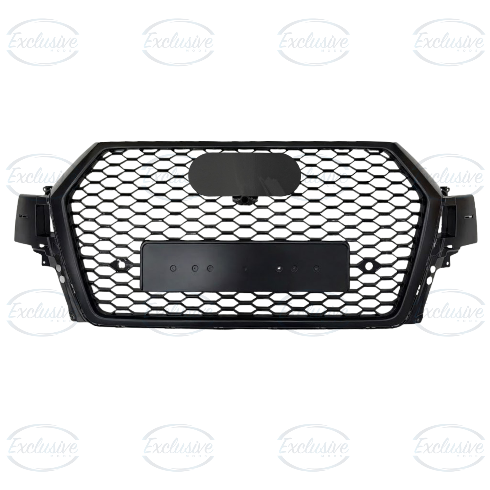 Audi Q7/SQ7 4M (2016-2019) ÔÇö Gloss Black Honeycomb Mesh Grille - Image 2