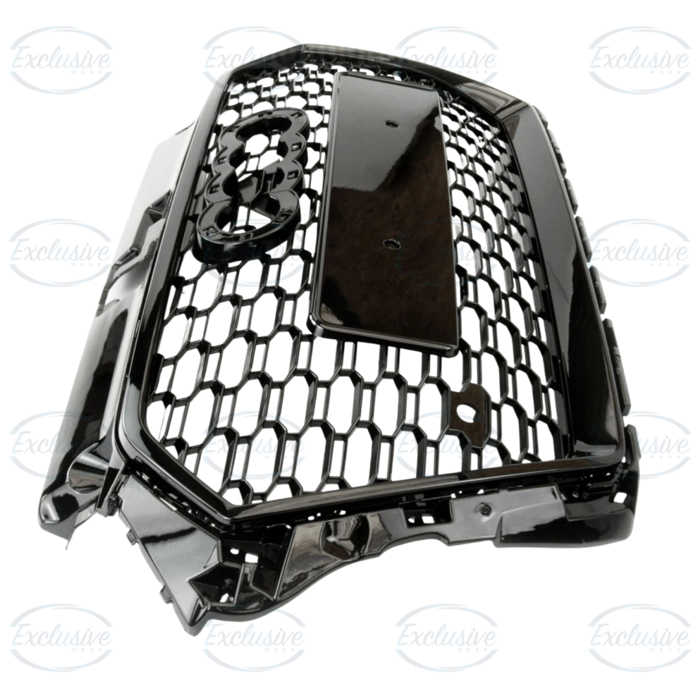 Audi A3/S3 8V (2017-2020) - Gloss Black Honeycomb Mesh Grille
