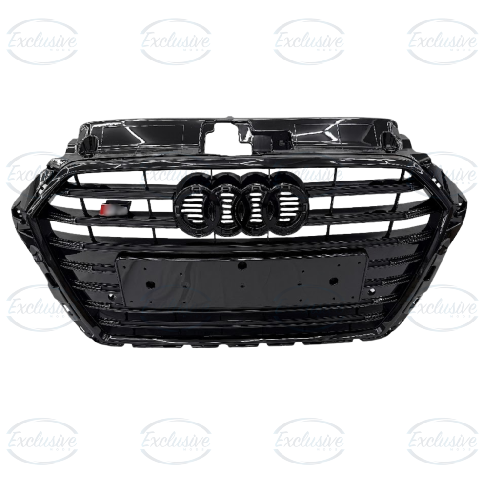 Audi A3/S3 8V (2017-2020) - Gloss Black Original Style Mesh Grille