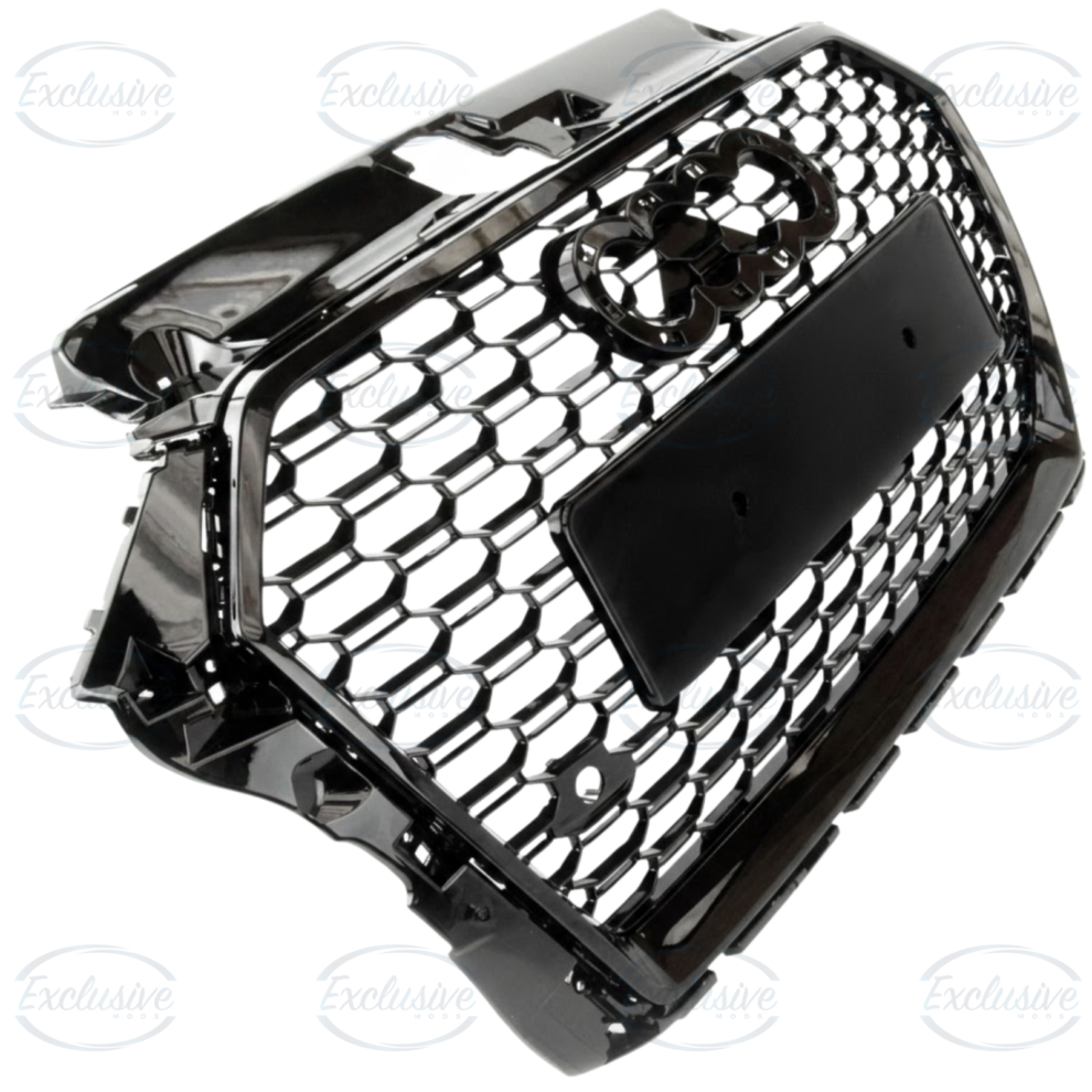 Audi A3/S3 8V (2017-2020) - Gloss Black Honeycomb Mesh Grille