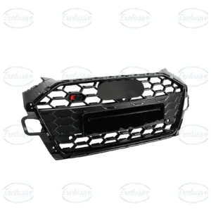 Audi A4 and S4 B9 gloss black original-style mesh grille