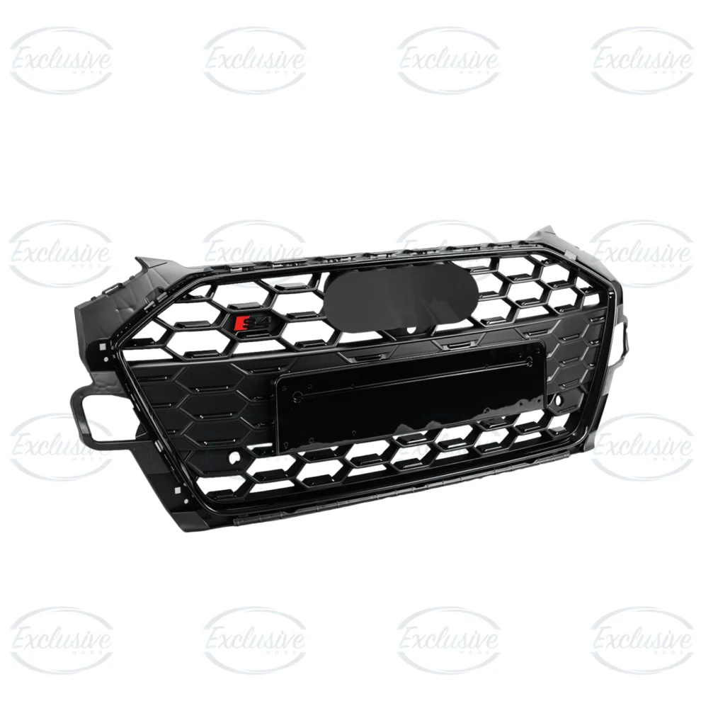 Audi A4 and S4 B9 gloss black original-style mesh grille