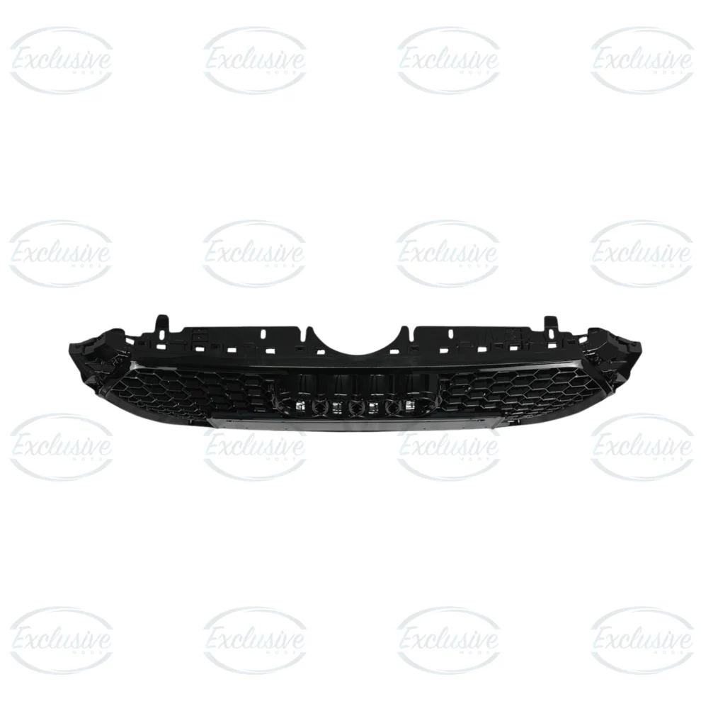 Gloss Black Honeycomb Mesh Grille - Fits Audi A4/S4 B9 (2016-2019)