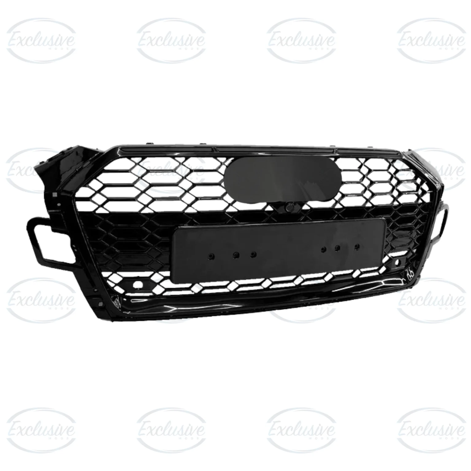 Audi A5 and S5 B9.5 gloss black honeycomb mesh grille