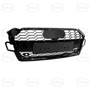 Audi A5/S5 B9.5 (2020-2023) ÔÇö Gloss Black Honeycomb Mesh Grille