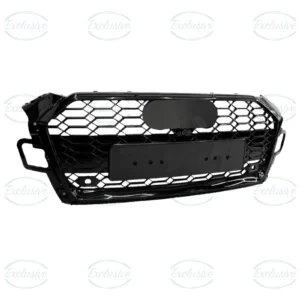 Audi A5 and S5 B9.5 gloss black honeycomb mesh grille