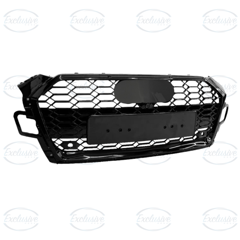 Audi A5 and S5 B9.5 gloss black honeycomb mesh grille