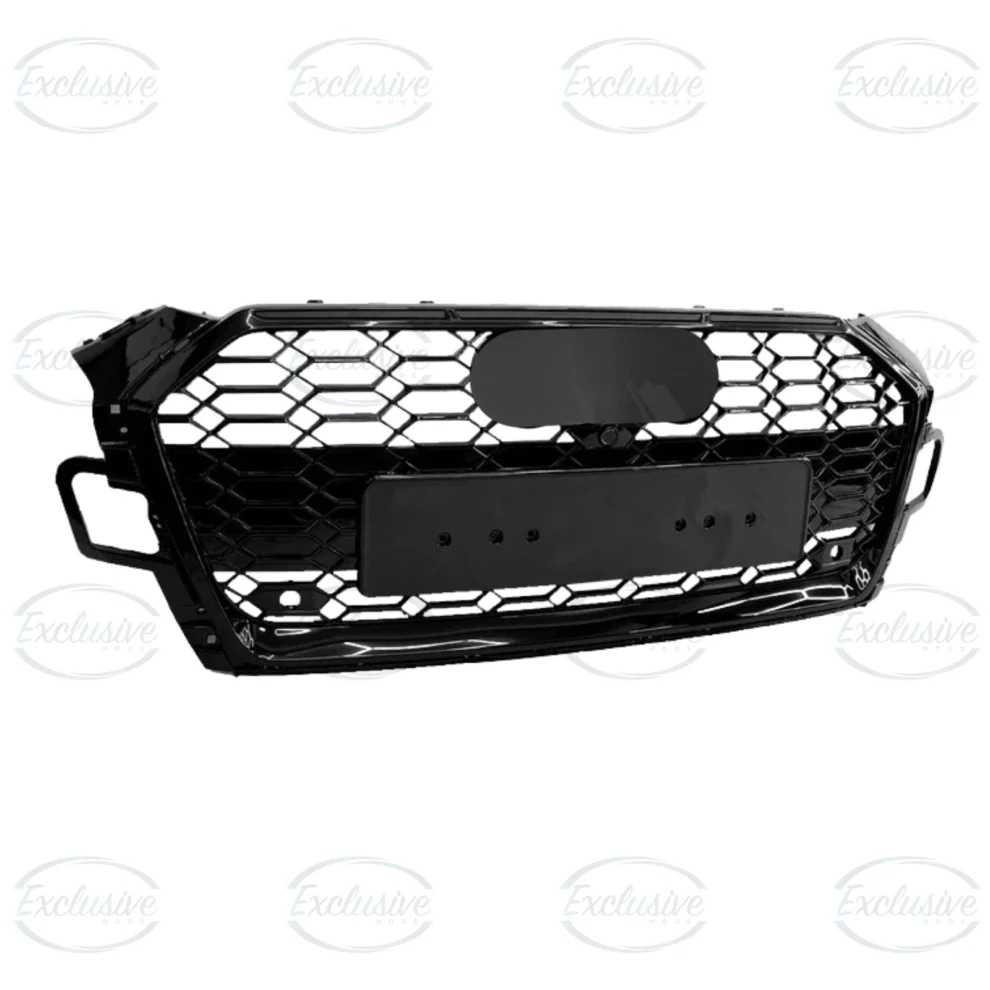 Audi A5 and S5 B9.5 gloss black honeycomb mesh grille