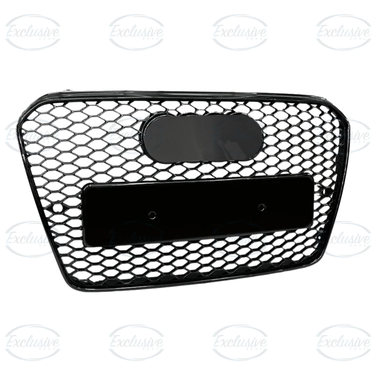 Audi A5 and S5 B8 8T gloss black honeycomb mesh grille