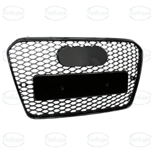 Audi A5 and S5 B8 8T gloss black honeycomb mesh grille