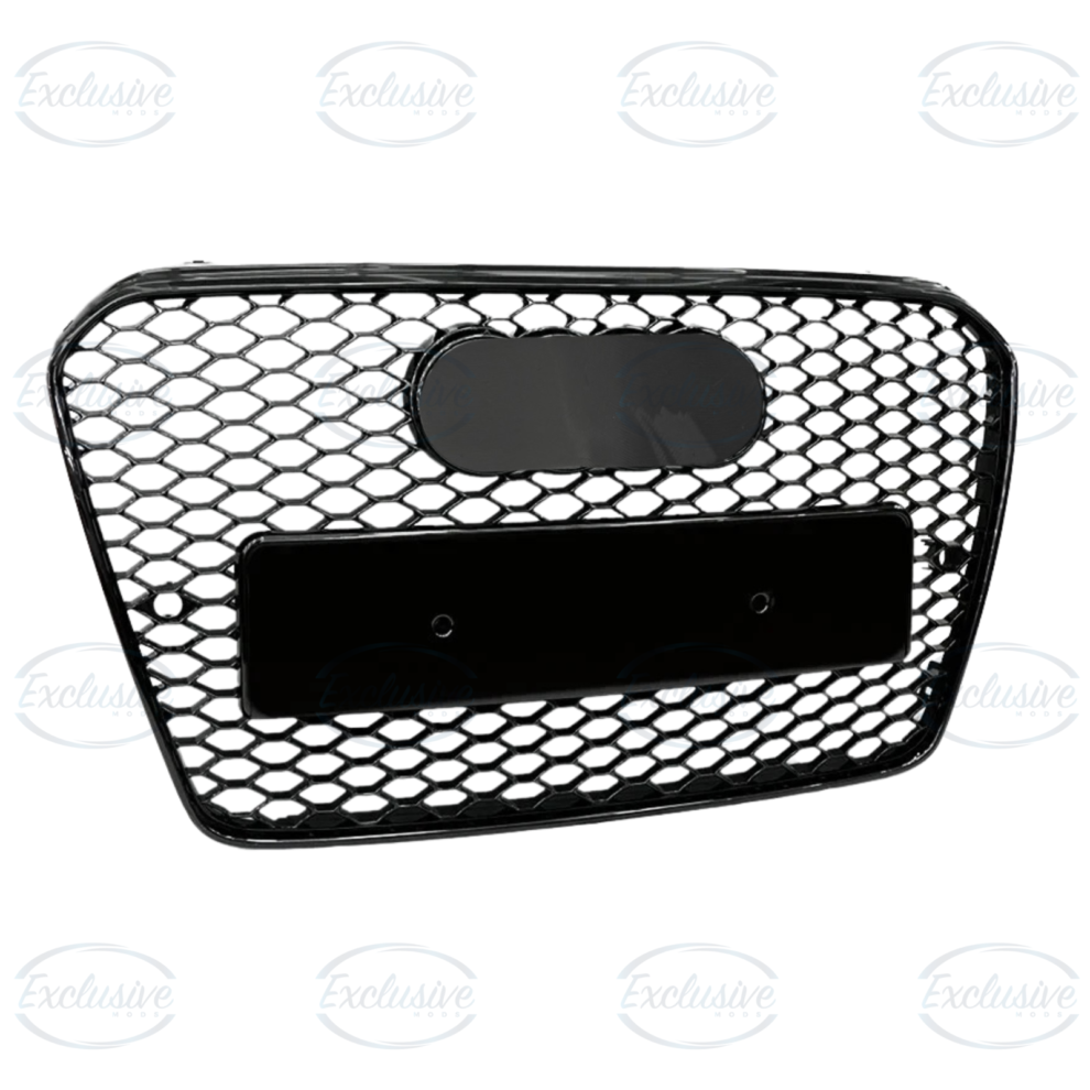 Audi A5 and S5 B8 8T gloss black honeycomb mesh grille