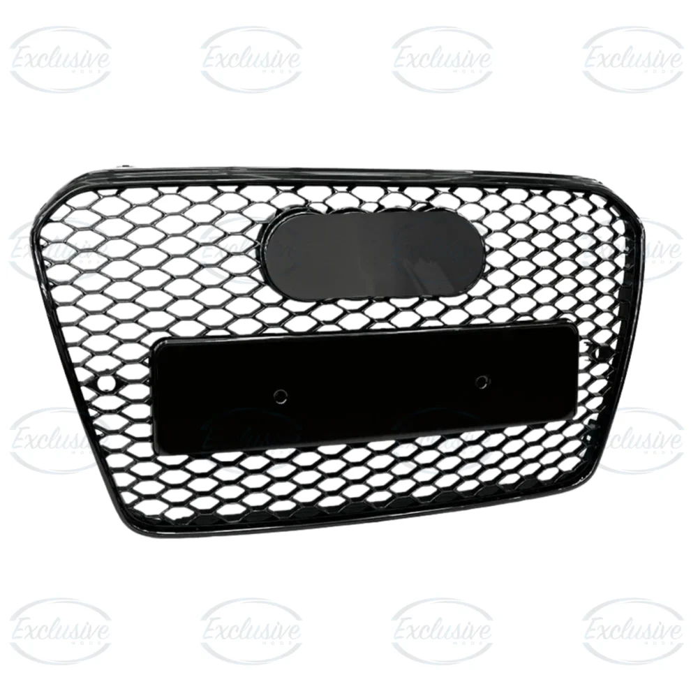 Audi A5 and S5 B8 8T gloss black honeycomb mesh grille
