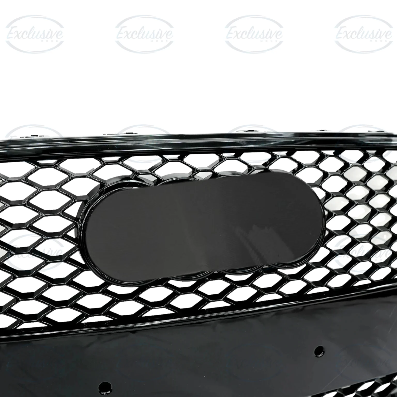 Gloss Black Honeycomb Mesh Grille - Fits Audi A5/S5 B8.5 Facelift (2012-2016)