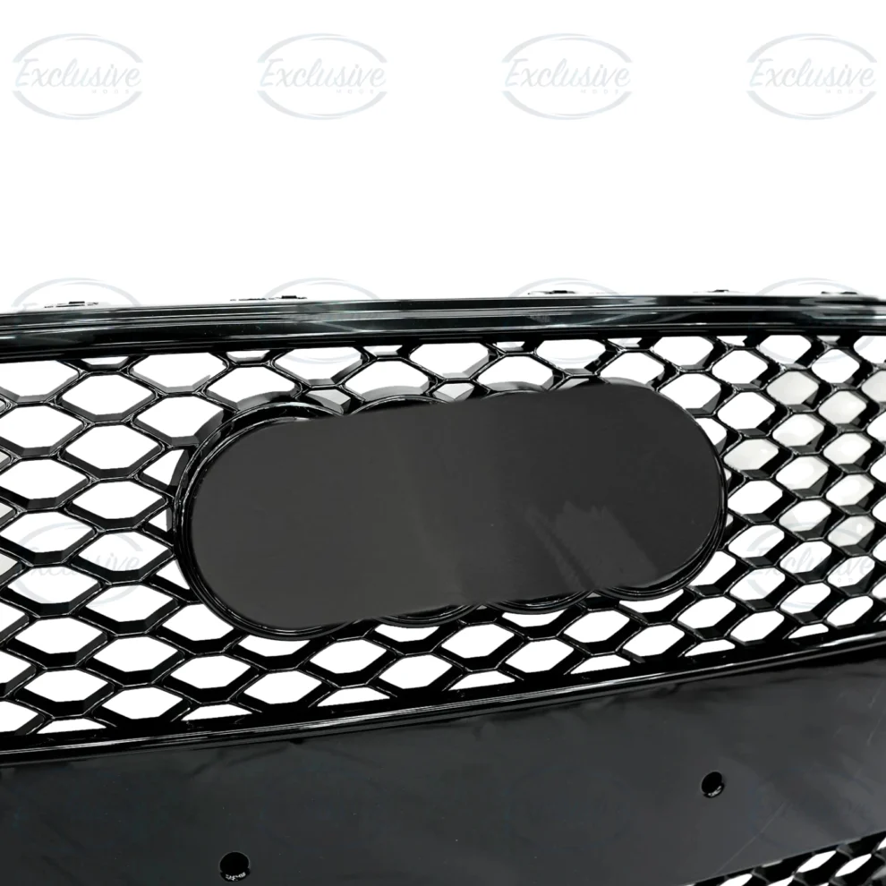 Gloss Black Honeycomb Mesh Grille - Fits Audi A5/S5 B8.5 Facelift (2012-2016)