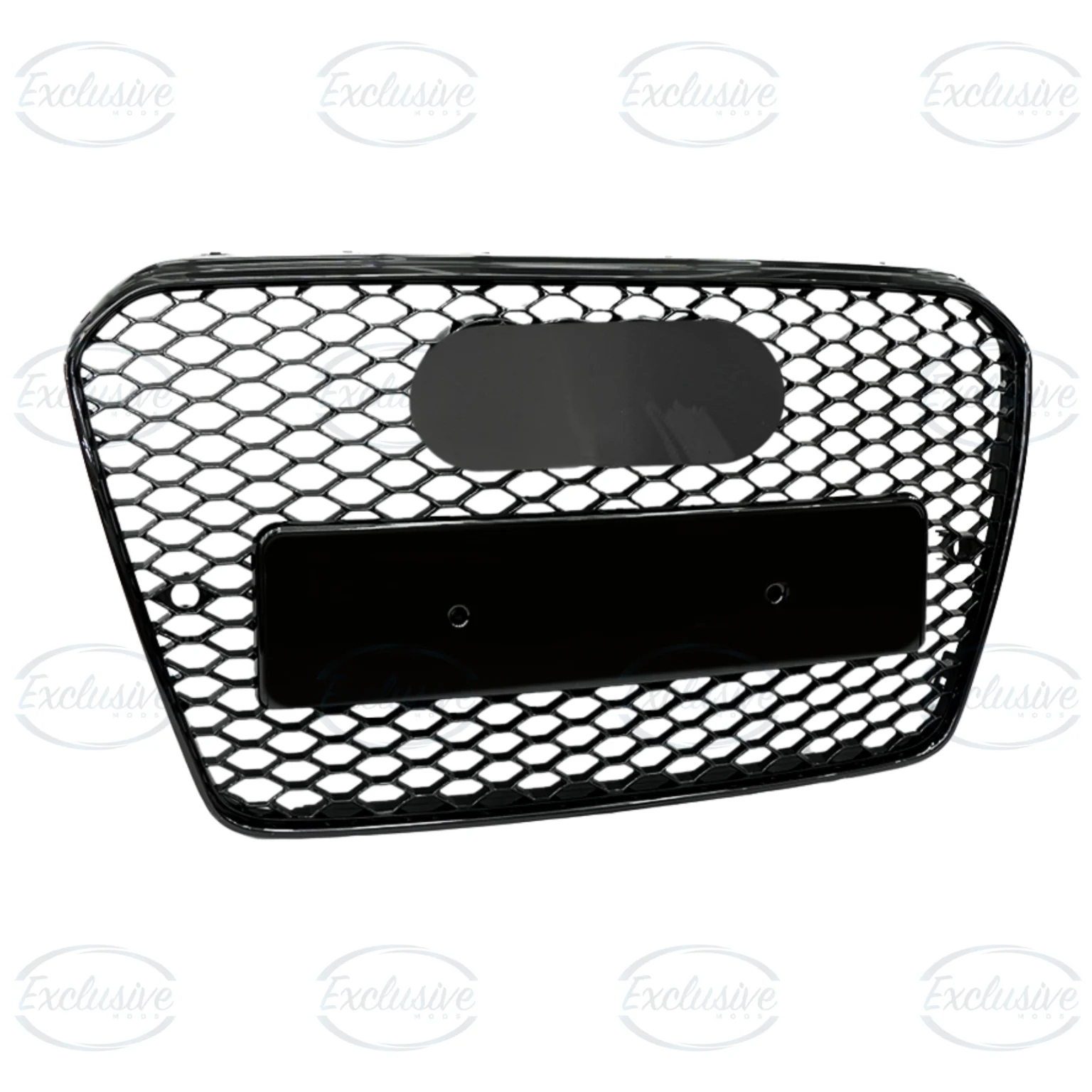 Audi A6 and S6 C7.5 gloss black honeycomb mesh grille