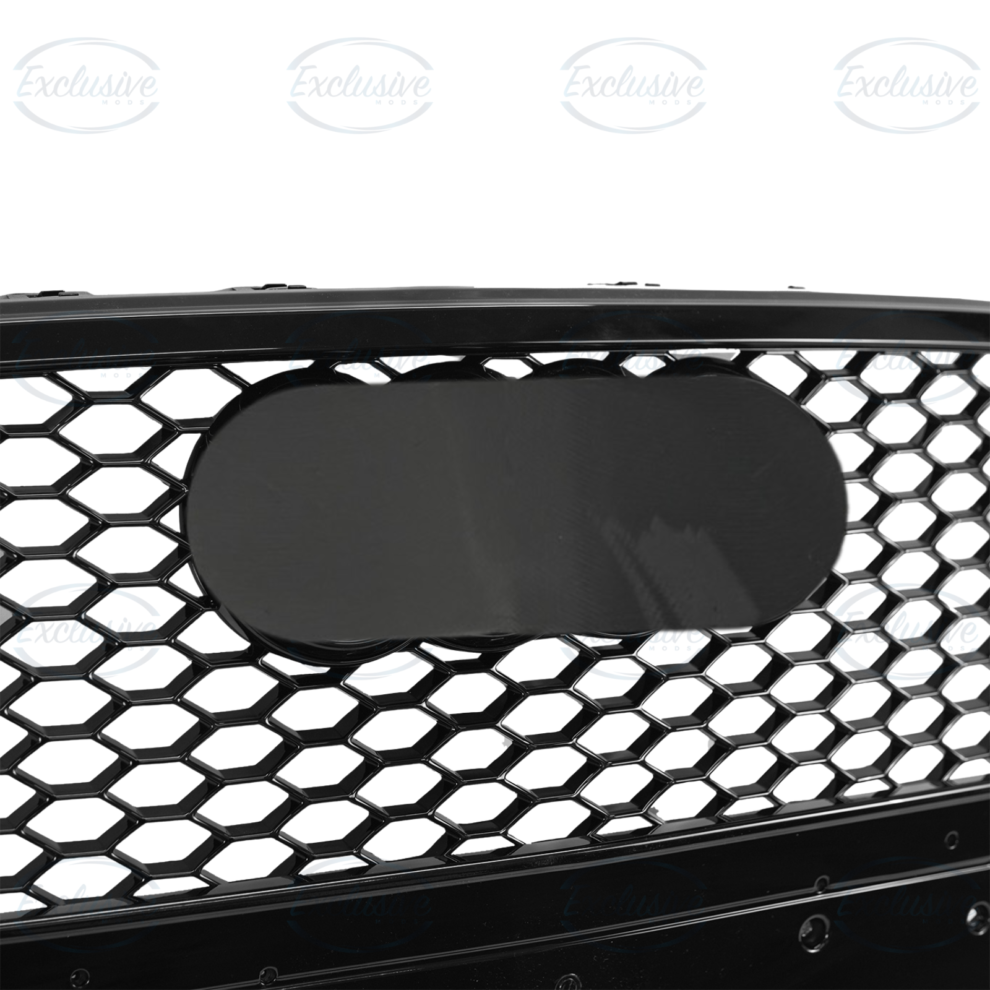 Audi A6/S6 C7 (2011-2015) - Gloss Black Honeycomb Mesh Grille