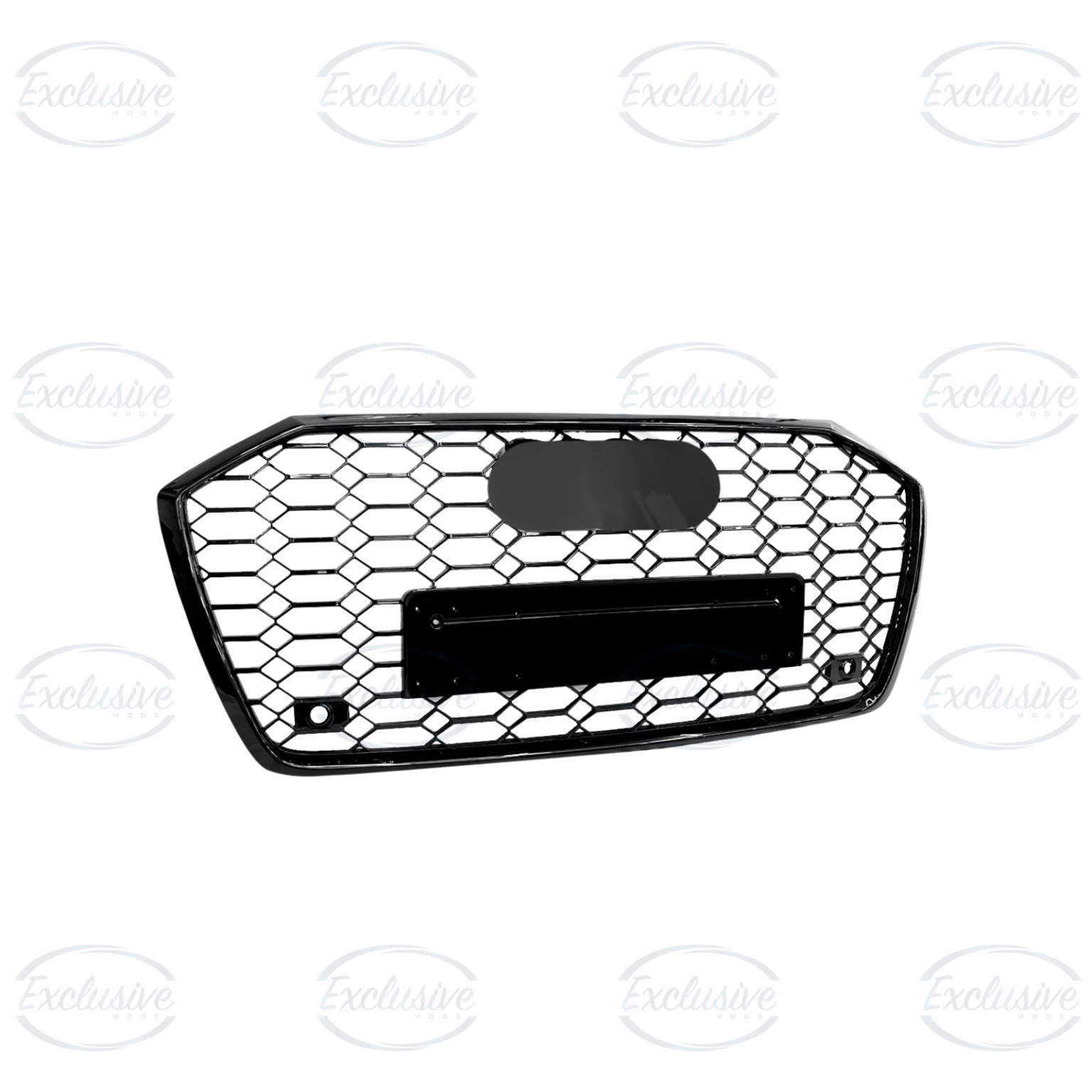 Audi A6 and S6 C8 gloss black honeycomb mesh grille