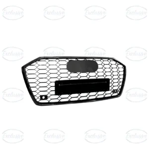 Audi A6 and S6 C8 gloss black honeycomb mesh grille