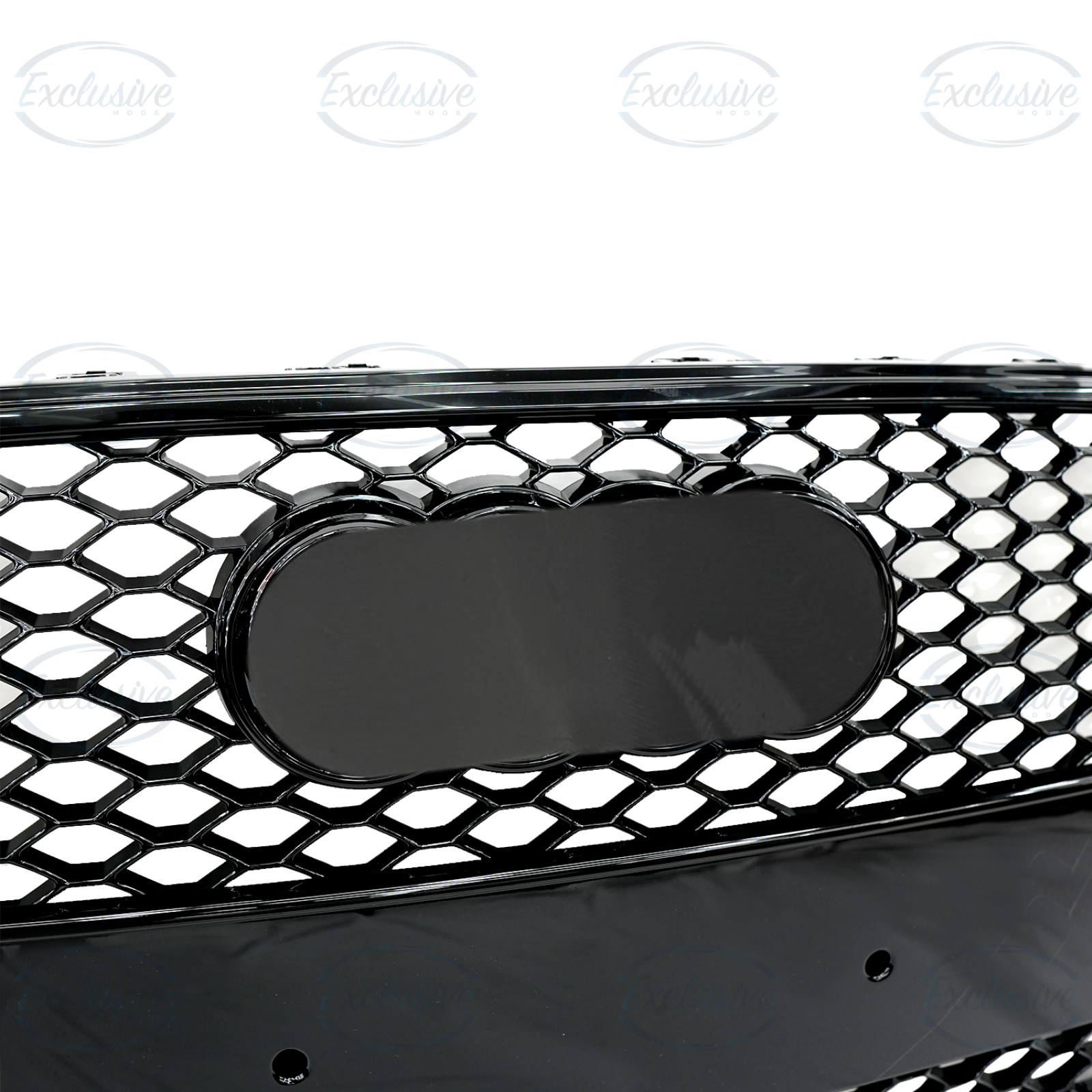 Audi A6/S6 C7.5 (2016-2018) ÔÇö Gloss Black Honeycomb Mesh Grille - Image 3