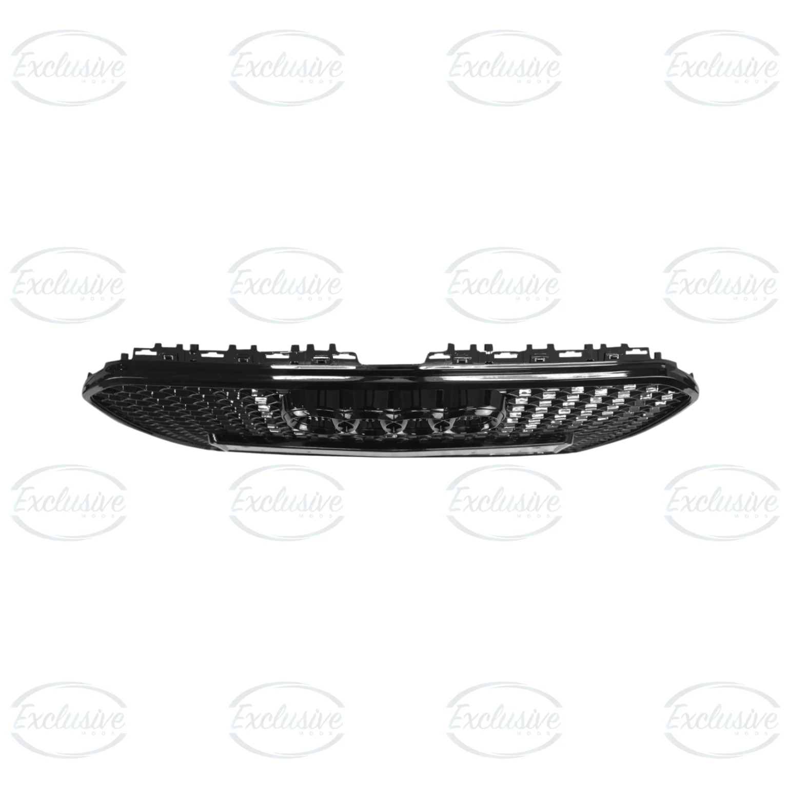 Gloss Black Honeycomb Mesh Grille - Fits Audi A6/S6 C7 (2011-2015)