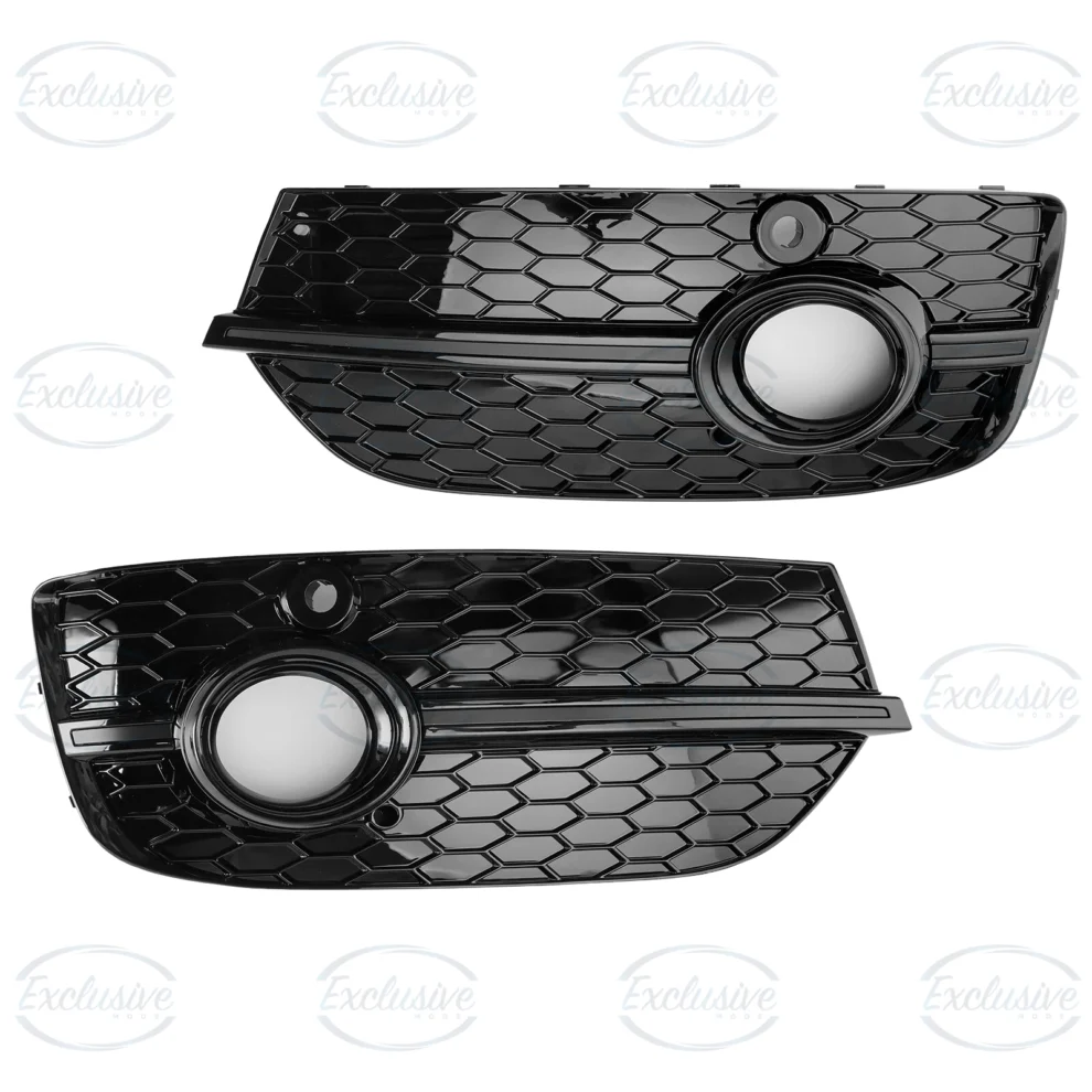 Gloss Black RSQ3 Style Fog Light Covers - Fits Audi Q3 8U Standard (2011-2015)