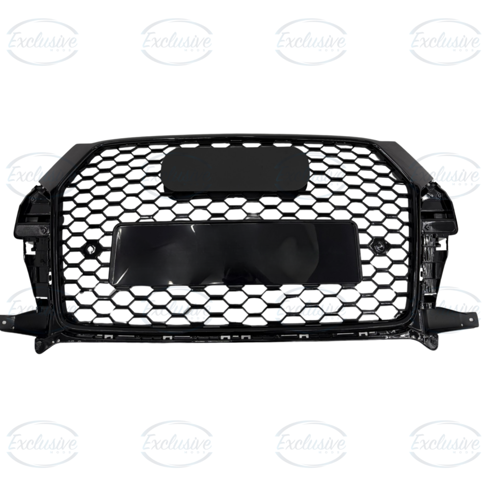 Audi Q3/SQ3 8U (2015-2018) - Gloss Black Honeycomb Mesh Grille